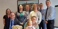 Ministers visit North Ayrshire Council to find out more about trailblazing nappy scheme for families