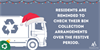 North Ayrshire Council announces bin collection information for the festive period