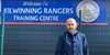 Council leader visits Kilwinning Rangers Sports Club as new community hub nears completion