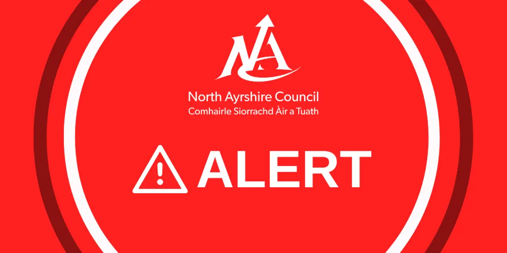 North Ayrshire Council alert