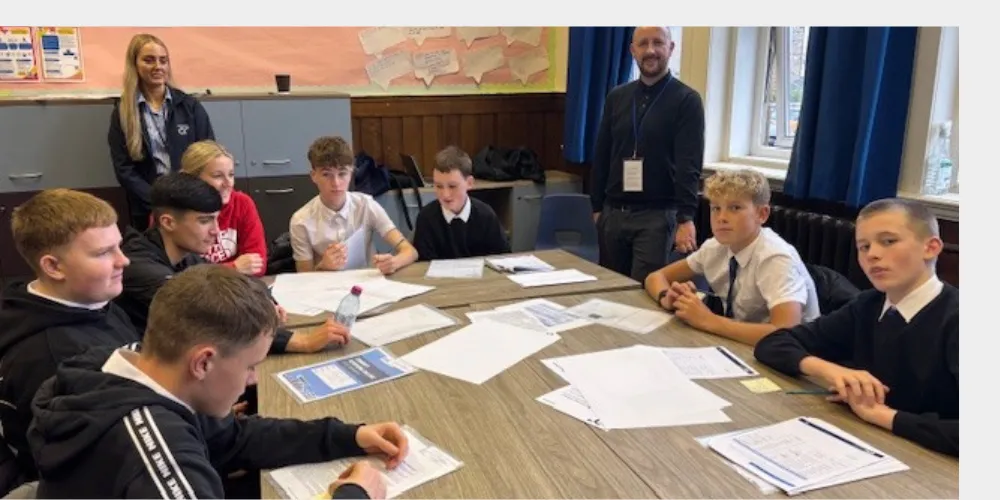 s3 pupils from Ardrossan Academy take part in Repurposing Challenge