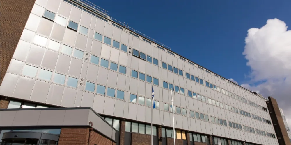 Exterior of Cunninghame House North Ayrshire Council headquarters
