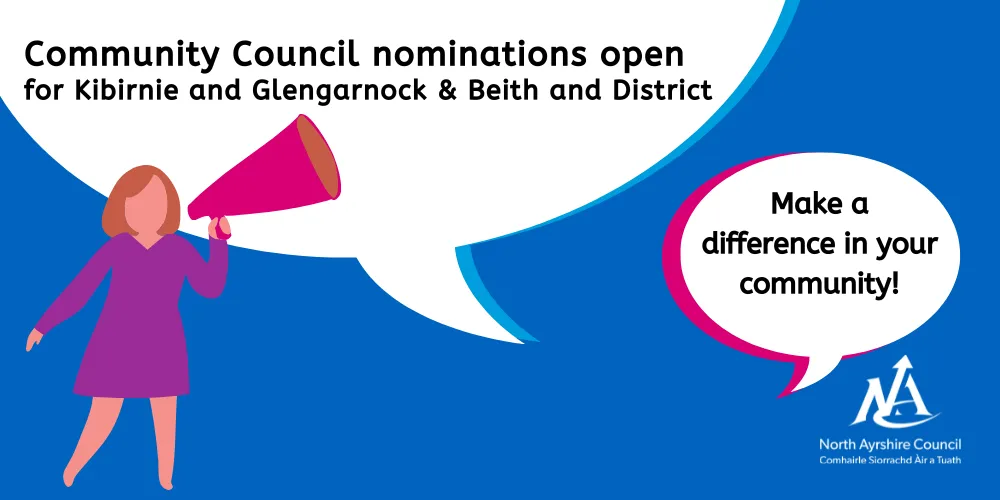 Community Council nominations open for Kilbinie and Glengarnock & Beith and District