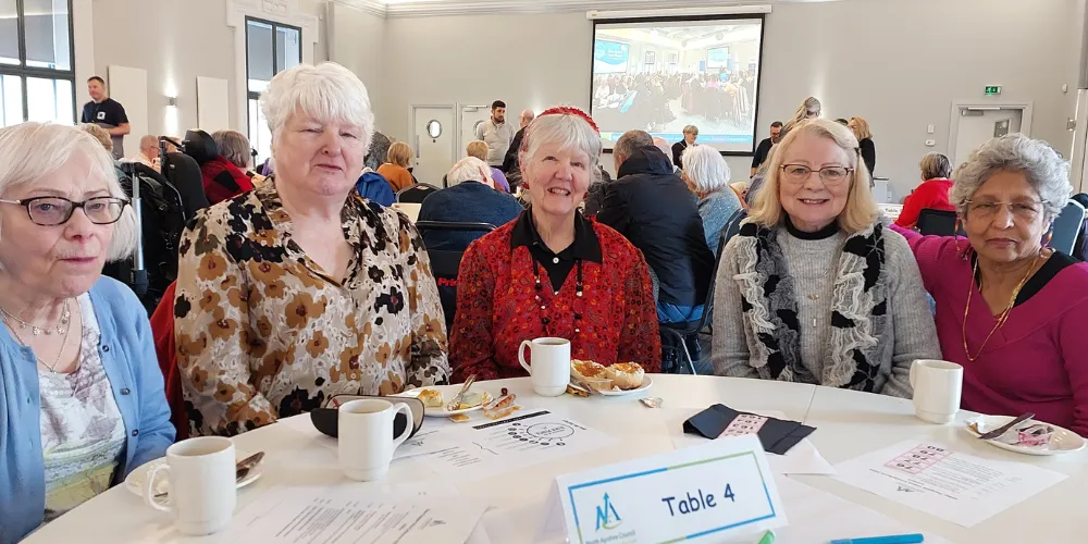 Group photo of members from Kilwinning Discovery Group